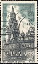 Spain - 1971 - Compostela Holy Year - 1 PTA - Green & Grey - Building, Cathedral - Edifil 2063 - Catedral de Santiago - 0